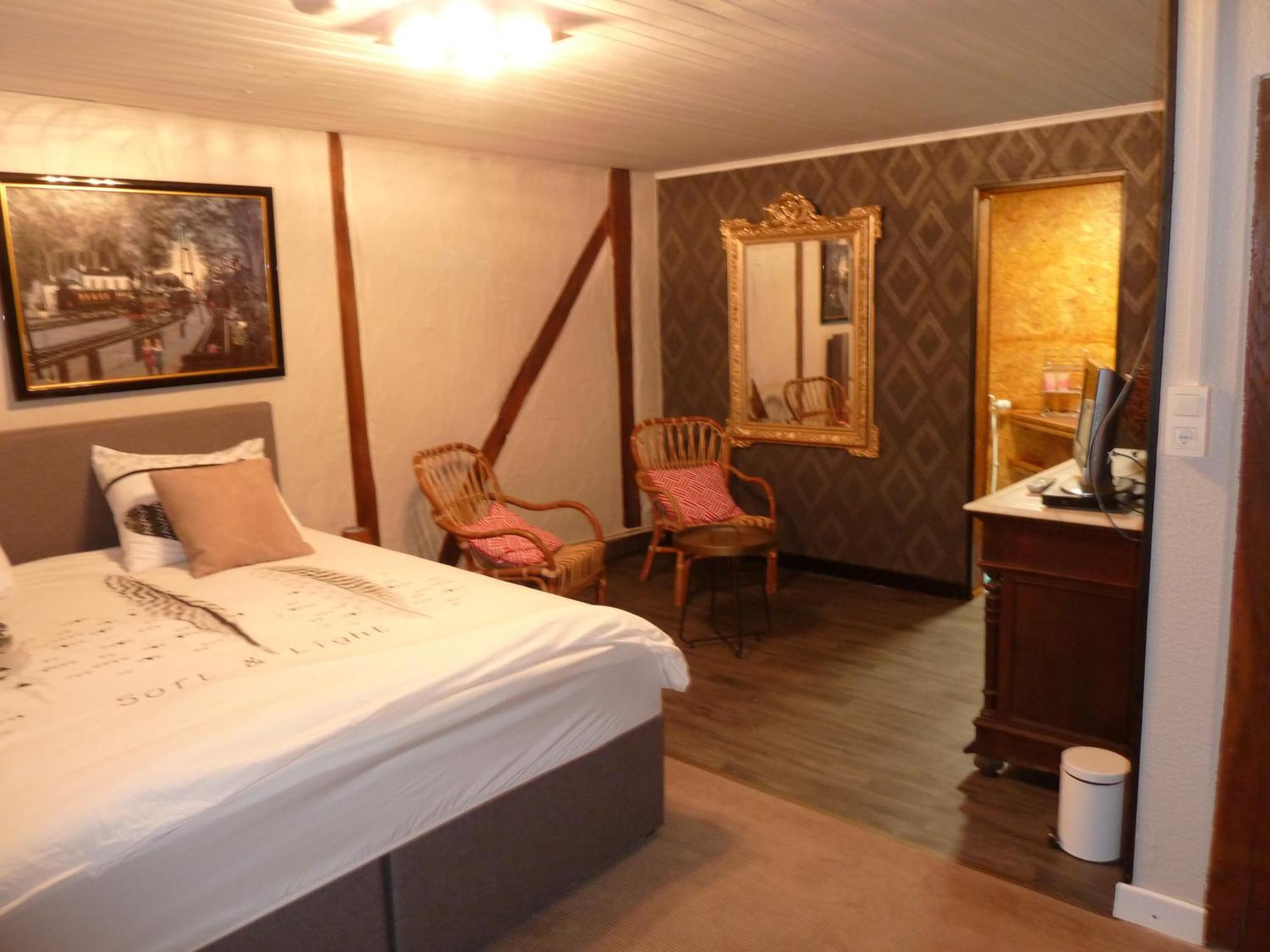 B&B Chambre D'Hotes De La Vecquee Stoumont Ruang foto
